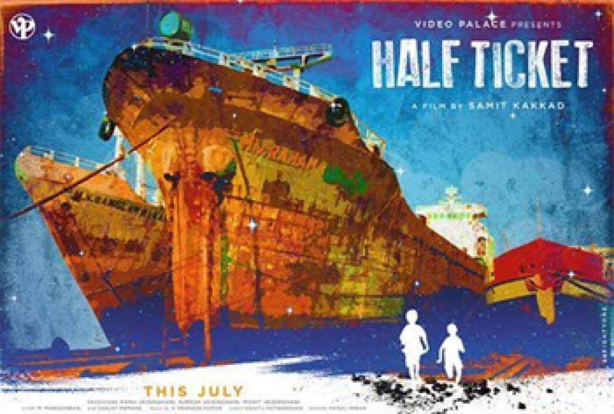 ​Check out: ​Samit Kakkads ​Marathi film ​Half ticket poster